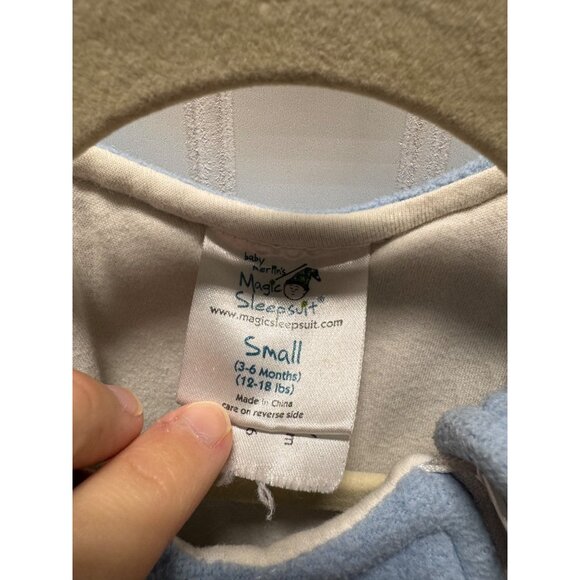 Baby Merlin Blue Magic Sleepsuit Infant Size S 3-6mo 12-18lbs - Picture 3 of 6